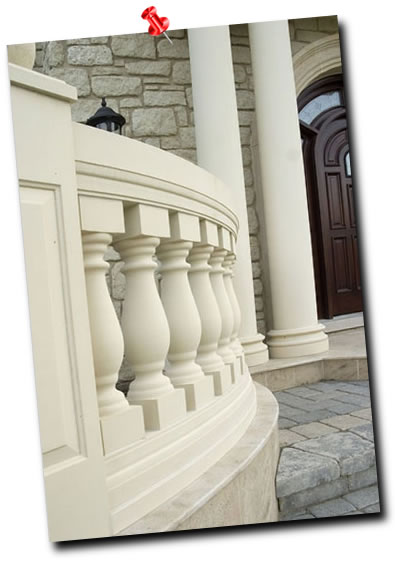 Balustrade Systems and Prices A beautiful curved balustrade.