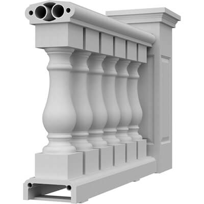 Royal Corinthian Balustrade Prices Royal Corinthian polymer stone baluster system