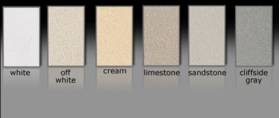 Royal Corinthian polymer stone color options for balusters