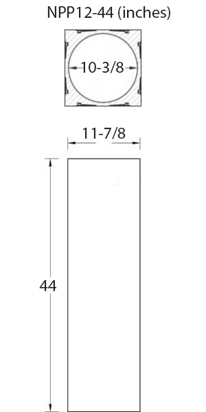 Royal Corinthinan Newel Post NPP12-44