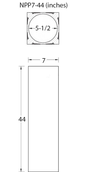 Royal Corinthinan Newel Post NPP7-44