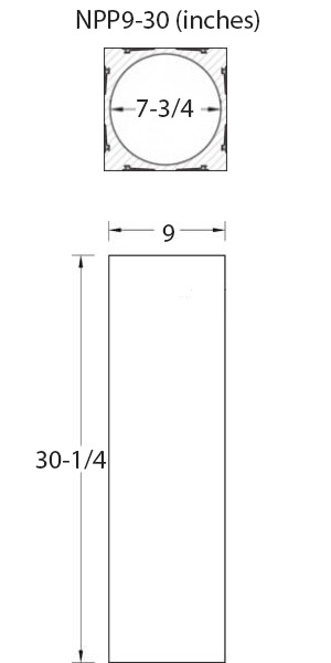 Royal Corinthinan Newel Post Npp9-30