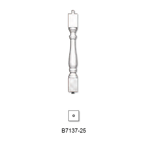Architectural Augmentations Polyurethane Baluster Prices B7022-1