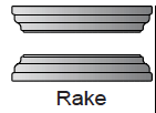 Rake cap and base for square, non-tapered craftsman column Rake cap and base for square, non-tapered craftsman column available from CheapColumn.com