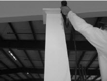 Step 13 Installing Tapered Craftsman Column Wraps Installation of Poly-Classic Craftsman column