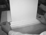 Step 14 Installing Tapered Craftsman Column Wraps Installation of Poly-Classic Craftsman column
