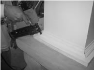 Step 16 Installing Tapered Craftsman Column Wraps Installation of Poly-Classic Craftsman column