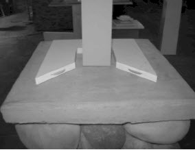 Step 3 Installing Tapered Craftsman Column Wraps Installation of Poly-Classic Craftsman column