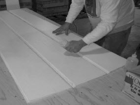 Step 5 Installing Tapered Craftsman Column Wraps Installation of Poly-Classic Craftsman column