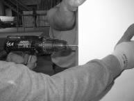 Installation of Poly-Classic Craftsman column