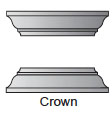 Crown cap and base for square, non-tapered craftsman column Crown cap and base for square, non-tapered craftsman column available from CheapColumn.com