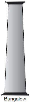 Square FRP Load Bearing Columns Square FRP Load Bearing column use by a pool