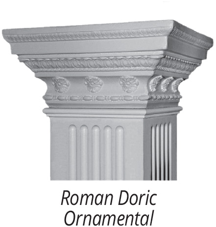 Greek Angular Ionic Capital for Square Columns Caps and bases for non-tapered craftsman columns